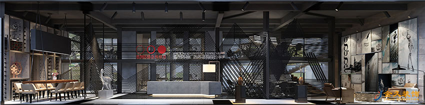 辦公室前廳裝修設(shè)計效果圖