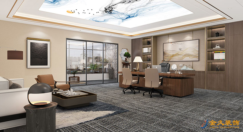 經(jīng)理室設計效果圖