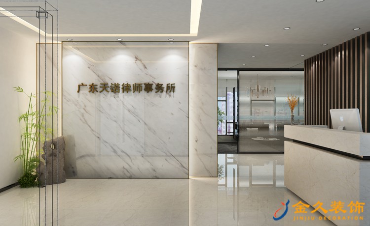 廣州辦公樓前臺怎么設計？辦公樓前臺設計注意事項