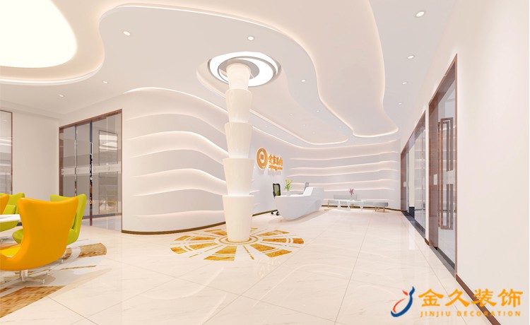 不同規(guī)模企業(yè)辦公室前臺怎么裝修？辦公室前臺裝修建議