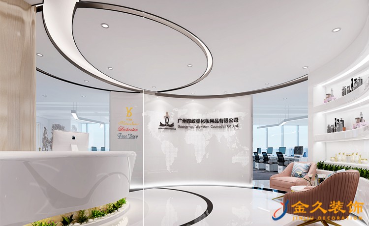 廣州辦公室裝修如何設(shè)計前臺？前臺裝修設(shè)計注意事項