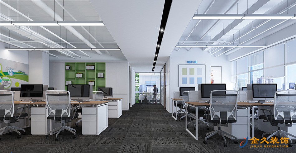  廣州辦公室接待廳裝修設計